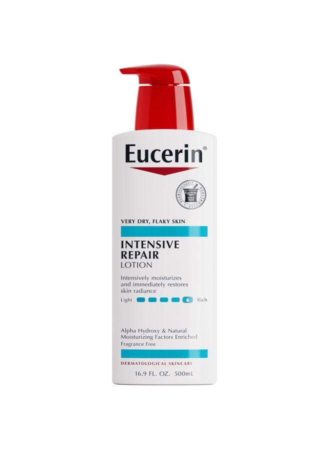 Eucerin لوشن إصلاح مكثف للجسم، لوشن للبشرة الجافة جداً، زجاجة مضخة سعة 16.9 أونصة سائلة - Image 1